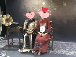 -时光纪亲子全家福照相馆(静安店母女写真父母纪念照)
