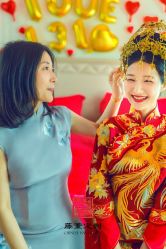 -藤薰定制中式嫁衣礼服旗袍店