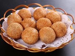 炸麻团-盛元盛居传统炭火锅(绿园店)