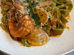 海鲜自制菠菜宽面-G+KITCHEN(龙湖狮山天街店)