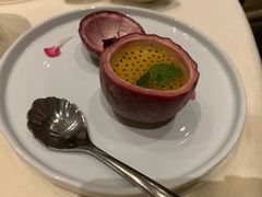 百香果冻布丁-皇朝会.经典传统粤菜(外滩店)