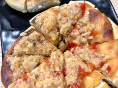蒜蓉烤饼-盛百鲜烧烤(会昌路店)