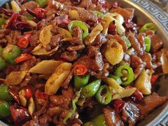 酱炒梅花鹿肉-京北渔家傲