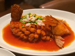 松鼠桂鱼-湖滨28中餐厅·西湖宴·杭州君悦酒店