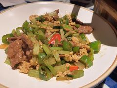 滑蛋小炒牛肉-绿茶餐厅(布吉万象汇店)