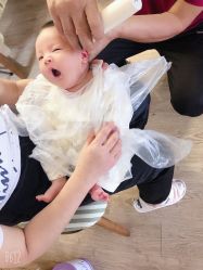 -凤鸣笔庄婴儿满月理发胎毛笔制作