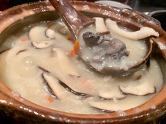 茶树菇枸杞乌鸡粥-南拳十三姨·潮汕砂锅粥(世纪金源店)