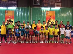 队员合照-中山市港口镇坤记乒乓球训练基地
