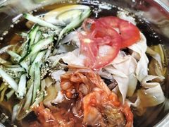 -吉林延边牛肉汤饭，大冷面