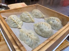 黄瓜鸡蛋蒸饺-老姑砂锅·烧烤天津菜(体北道店)