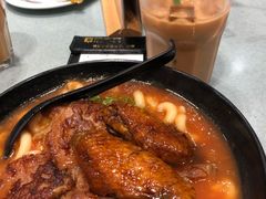 番茄浓汤鸡翅猪扒通粉-华嫂冰室(尖沙咀店)