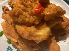 椒盐鱼骨-淘米捞·米汤脆鲩鱼火锅(福田皇岗店)