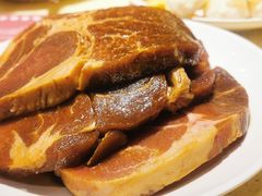 牛排-汉金城海鲜烤肉自助百汇(烟台永旺购物中心店)