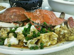 葱油梭子蟹-渔中舟海鲜大排档(普陀沈家门店)