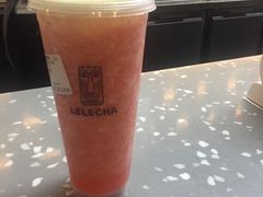 奶酪红草莓-LELECHA乐乐茶(上海五角场万达广场店)