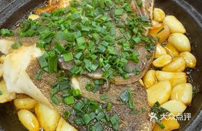 Scallion Oil-Baked Shark Fin Head