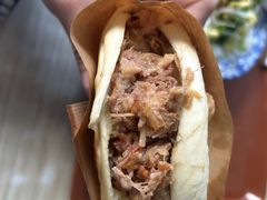 普通腊汁肉夹馍-樊记腊汁肉(竹笆市总店)