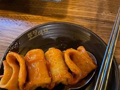 韩国鱼饼-包装马车·韩国料理·포장마차