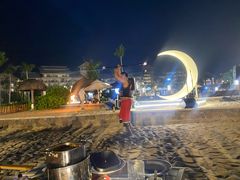 -亚龙湾希尔顿自助餐厅·海鲜·烧烤·沙滩BBQ·现场乐队