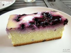 蓝莓芝士蛋糕&nbsp;-榖屋house of flour(张江首店)