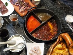 -热火朝天鲜切牛肉火锅(南强街巷店)