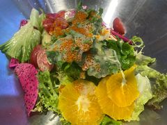 鱼籽蔬菜沙拉-渔家风味·鲅鱼水饺·央视展播·海鲜天津菜(开发区店)