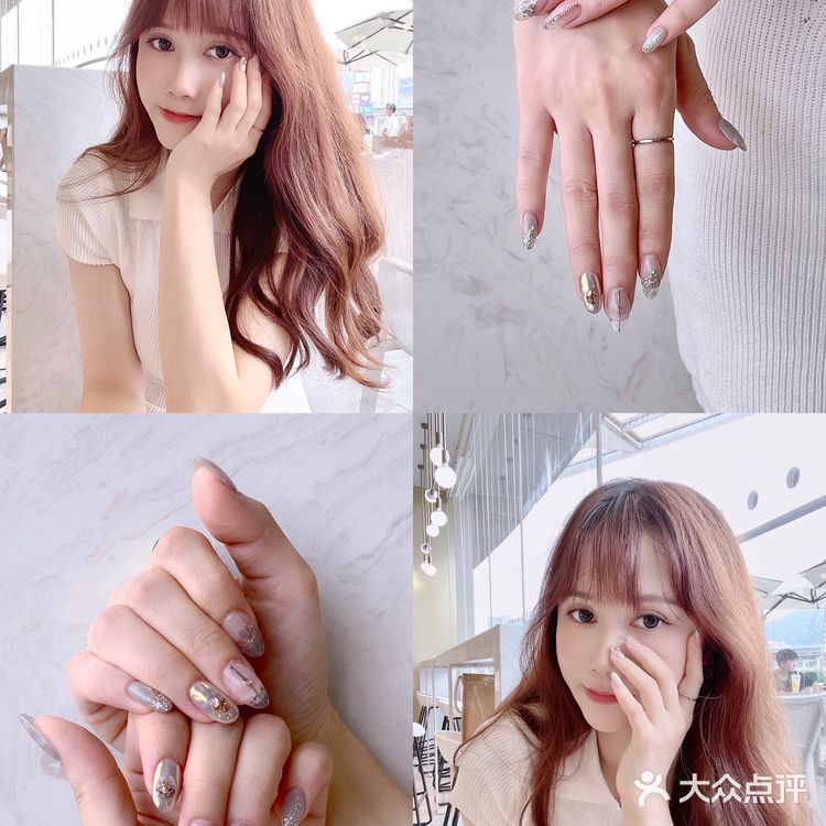 珠海美甲｜灰色ins高级风涩味美甲 谁做谁美