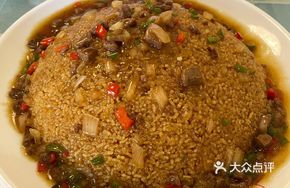 Special Beef Sauce with Crispy Rice Noodles