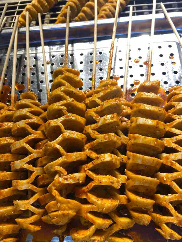 宋记烤面筋(星天广场店)-"面筋是我一直喜欢吃的东西,观音桥好吃街这.