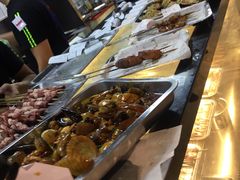 自助取餐区-马路牙子地桌烤肉(工体店)