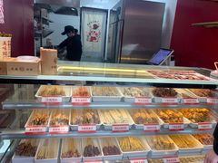 面包甜点陈列柜-千禧炸串(明瓦廊店)