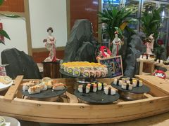 -大中华希尔顿酒店-念自助餐·海南美食·三文鱼