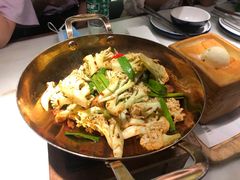 干锅有机花菜-绿茶餐厅(成都太古里店)