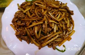 Stir-Fried Pork Shreds with Mingshan Bamboo Shoots