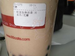 红豆珍珠奶茶-85度C(上海广元店)