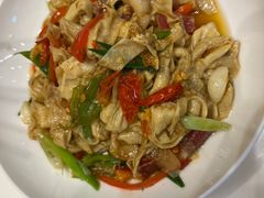 火腿炒农家豆腐皮-辣公子·千岛湖私房菜(滨江店)