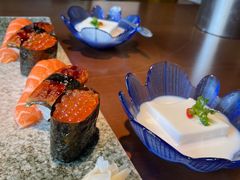 三文鱼三味寿司拼盘-千代武日本料理(哈西店)