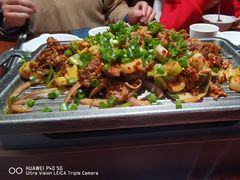 葱椒爆牛肉-绿茶餐厅(华联万柳店)