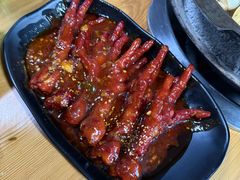 火辣鸡爪-朝族高丽火盆(长白山总店)