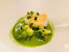 炙烤冰岛比目鱼-Jean Georges