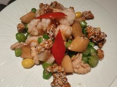 坚果菜虾球-新兴·金羊座·粤菜点心(乐峰店)