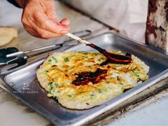 韭菜蛋饼-阿婆油墩子(五里桥路188弄小区店)
