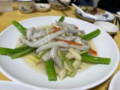 姜葱炒沙虫-巫记鸡饭店