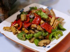 香干五花肉-鱼乐岛餐厅·户外花园主题餐厅