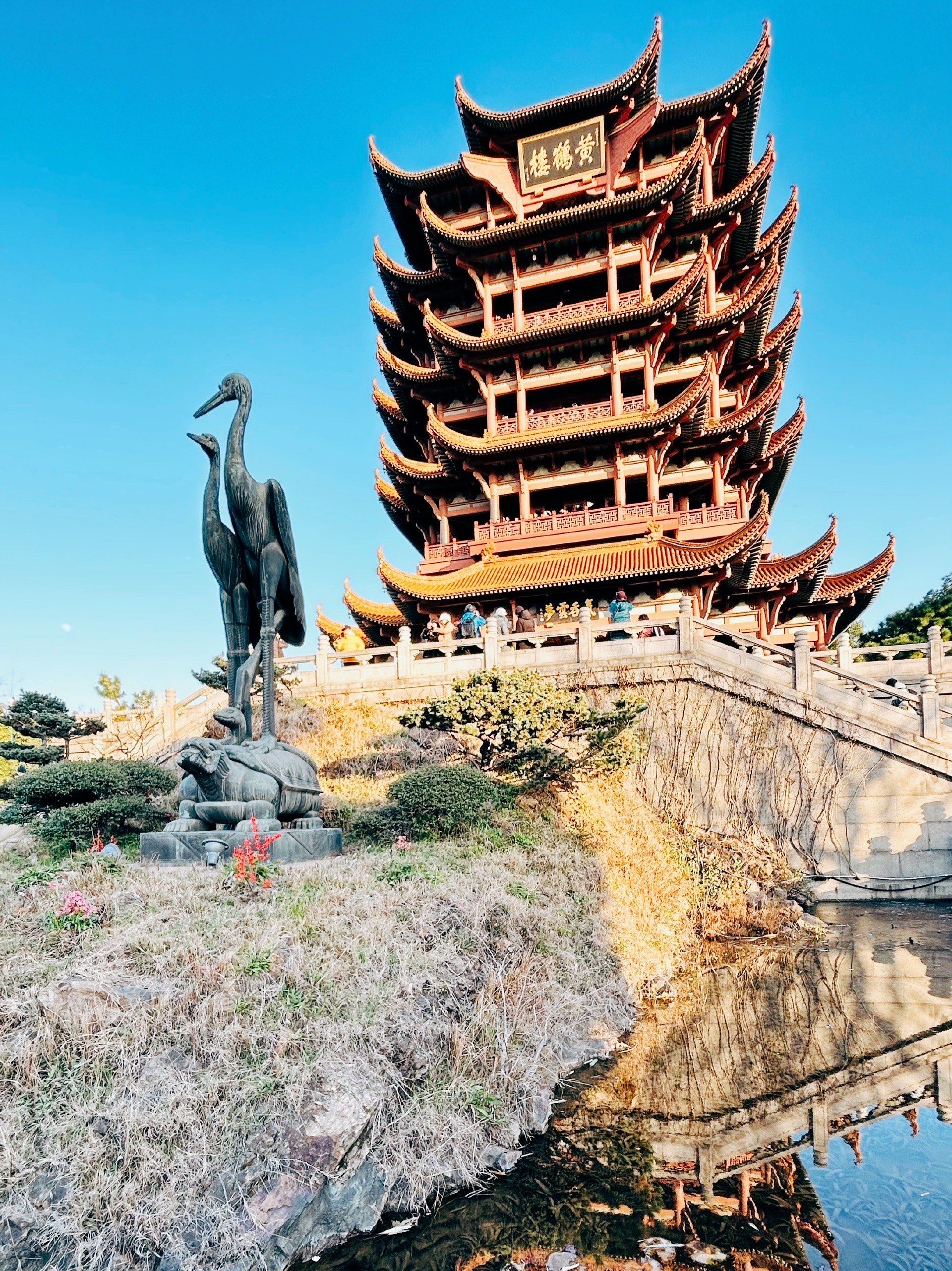 神龟,灵蛇,仙鹤