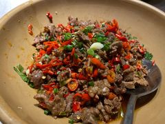 生炒牛肉-回头食客-李久其家民间餐厅(望城金桥国际店)