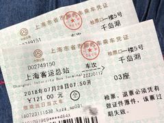 车票-上海长途汽车客运总站
