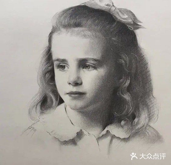 炭笔人物肖像画，你感觉效果怎么样？