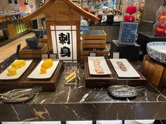 -广州万富希尔顿酒店-感趣自助餐厅·生蚝海鲜刺身