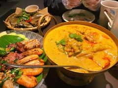 越式咖喱牛腩煲-大头虾越式风味餐厅(光明广场店)